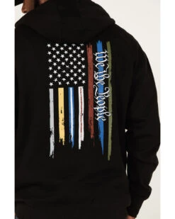 Howitzer Men's We Honor Patriotic Hooded Sweatshirt 9 Howitzer Men's We Honor Patriotic Hooded Sweatshirt -Western Cowboy Equipment Store 2000377271 001 P4