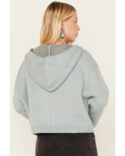 Ariat Women's Agave Garden Intarsia Southwestern Knit Zip Hooded Pullover -Western Cowboy Equipment Store 2000377715 442 P4