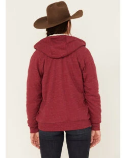 Ariat Women's R.E.A.L Sherpa Full Zip Sweatshirt Hoodie -Western Cowboy Equipment Store 2000377718 640 P4