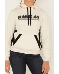 RANK 45 Women's Logo Embroidered Graphic Contrast Hoodie 8 RANK 45 Women's Logo Embroidered Graphic Contrast Hoodie -Western Cowboy Equipment Store 2000380751 104 P3