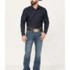 Cody James Men's Light A Shuck Medium Wash Relaxed Bootcut Stretch Denim Jeans -Western Cowboy Equipment Store 2000381085 413 P1
