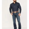Cinch Men's Ian Dark Wash Slim Bootcut Performance Stretch Denim Jeans -Western Cowboy Equipment Store 2000381336 402 P1
