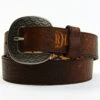Red Dirt Hat Co. Men's Bison Leather Belt -Western Cowboy Equipment Store 2000382076 001 P1