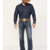 Cody James Men's Stonewall Dark Wash Slim Bootcut Stretch Denim Jeans -Western Cowboy Equipment Store 2000383622 415 P1