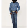 Wrangler 20X Men's Rangerbred Dark Wash Extreme Relaxed Bootcut Stretch Denim Jeans -Western Cowboy Equipment Store 2000384271 400 P1