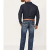 Rock & Roll Denim Men's Medium Wash Straight Reflex Denim Jeans -Western Cowboy Equipment Store 2000386196 414 P1