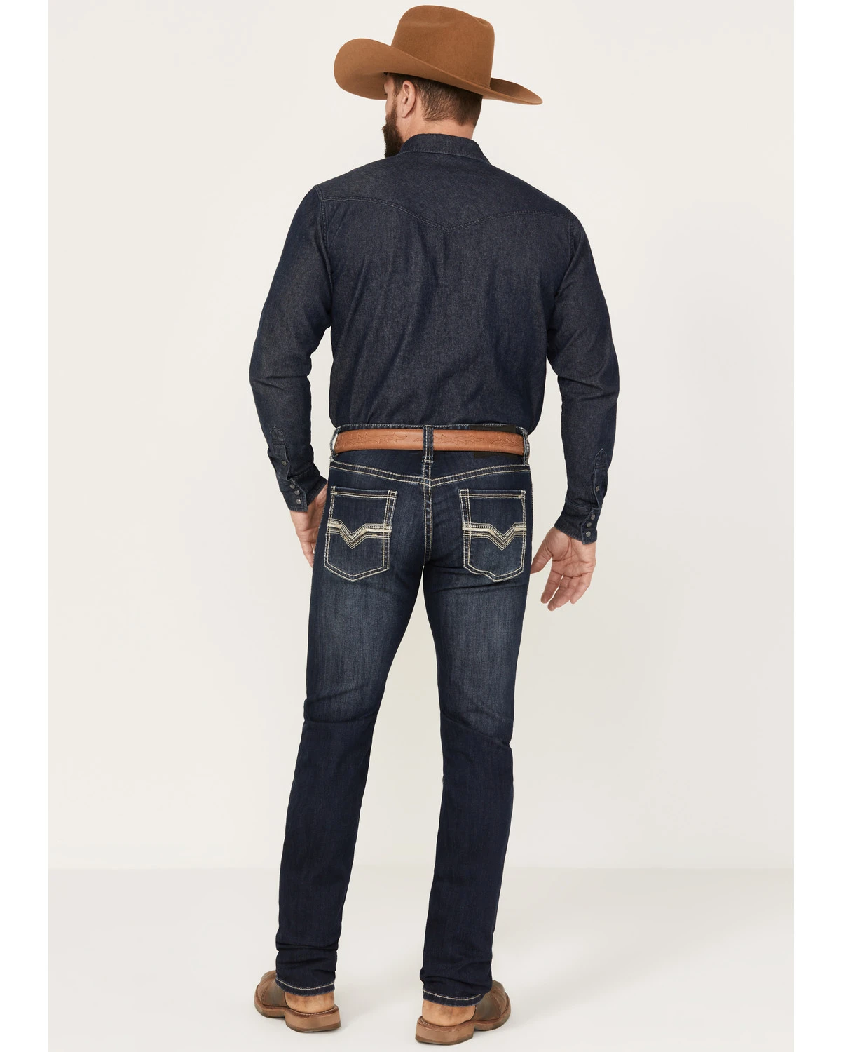 Rock & Roll Denim Men's Rifle Dark Vintage Wash Skinny Reflex Denim Jeans 3 Rock & Roll Denim Men's Rifle Dark Vintage Wash Skinny Reflex Denim Jeans