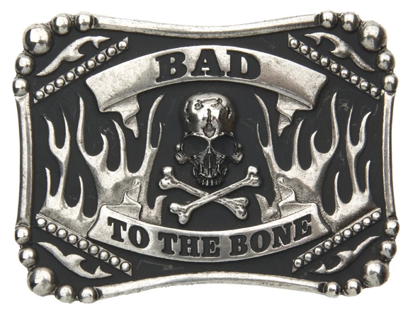 AndWest Men's Bad To The Bone Belt Buckle 3 AndWest Men's Bad To The Bone Belt Buckle