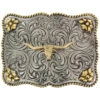 Cody James Men's Interchangeable Longhorn Belt Buckle -Western Cowboy Equipment Store 290G19 03 P1